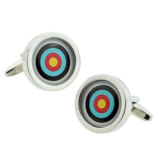 Archery Target Sport Cufflinks | Ashton and Finch