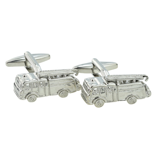 Metal Fire Engine Firefighter Firemans Fire Fighter Cufflinks | Ashton and Finch