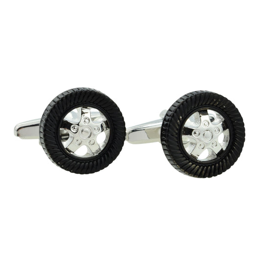 Car Tyre & Wheel Cufflinks | Ashton and Finch
