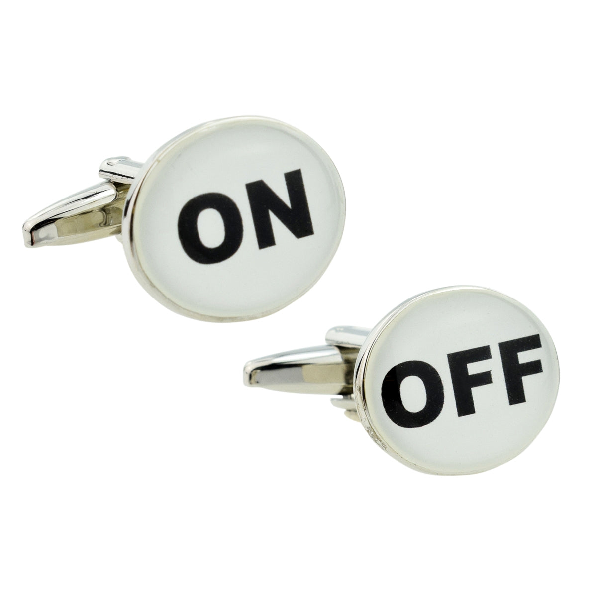 On/Off Electricians Cufflinks | Ashton and Finch