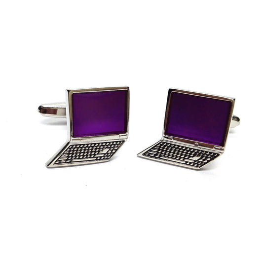 Laptop Computer IT Cufflinks | Ashton and Finch