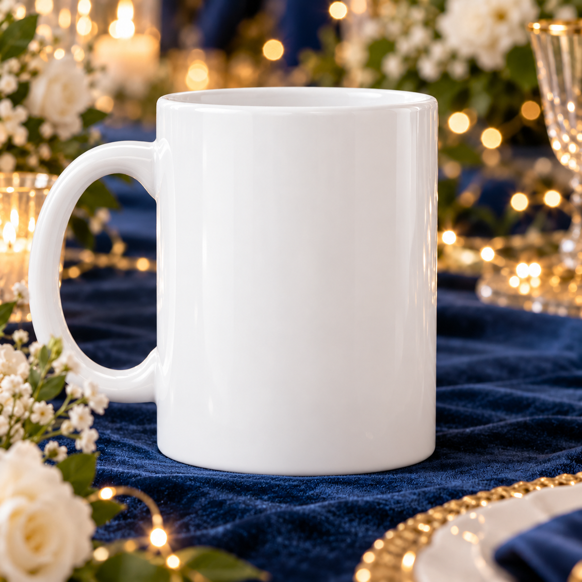 Son — Starlight Wedding Mug — blank reverse