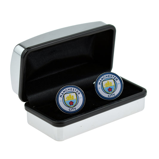 Official Branded Manchester City Football Club Cufflinks | Ashton and Finch
