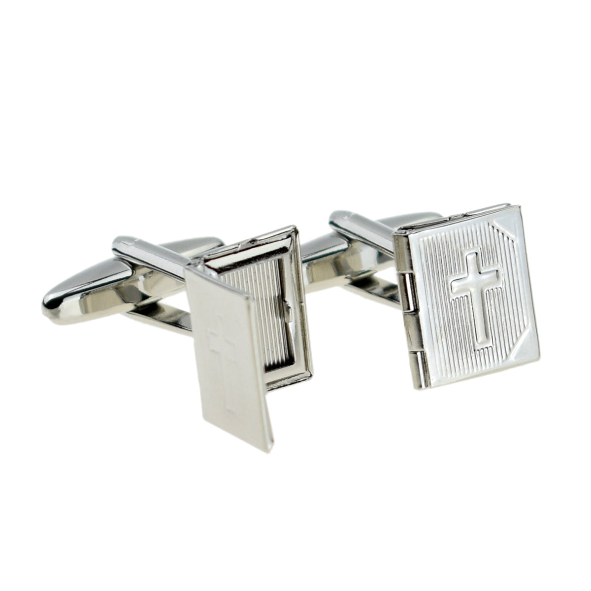 Opening Holy Bible Religion Cufflinks | Ashton and Finch