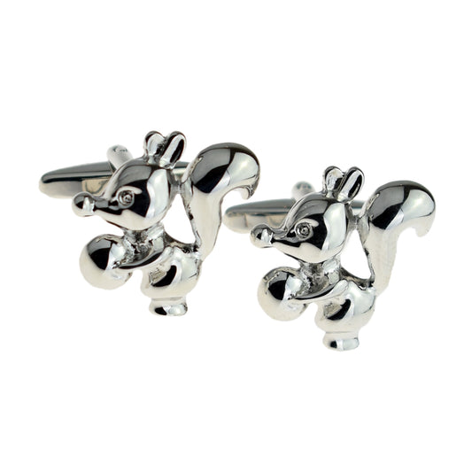 Squirrel and Acorn Cufflinks (DWC) | Ashton and Finch