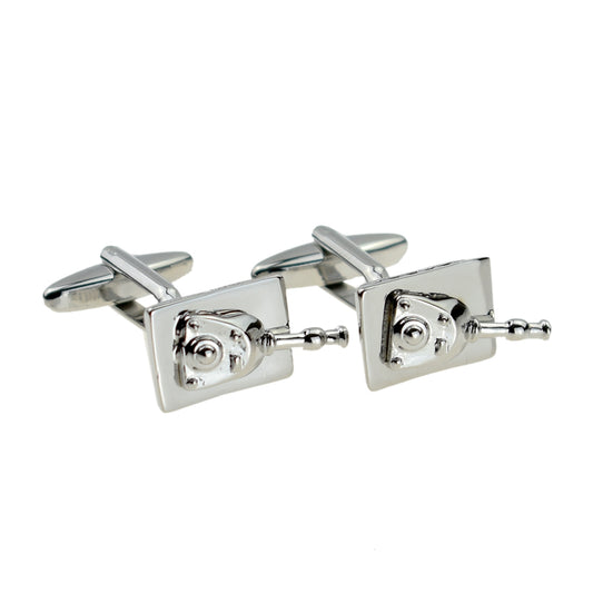 Battle Tank Army War Cufflinks | Ashton and Finch