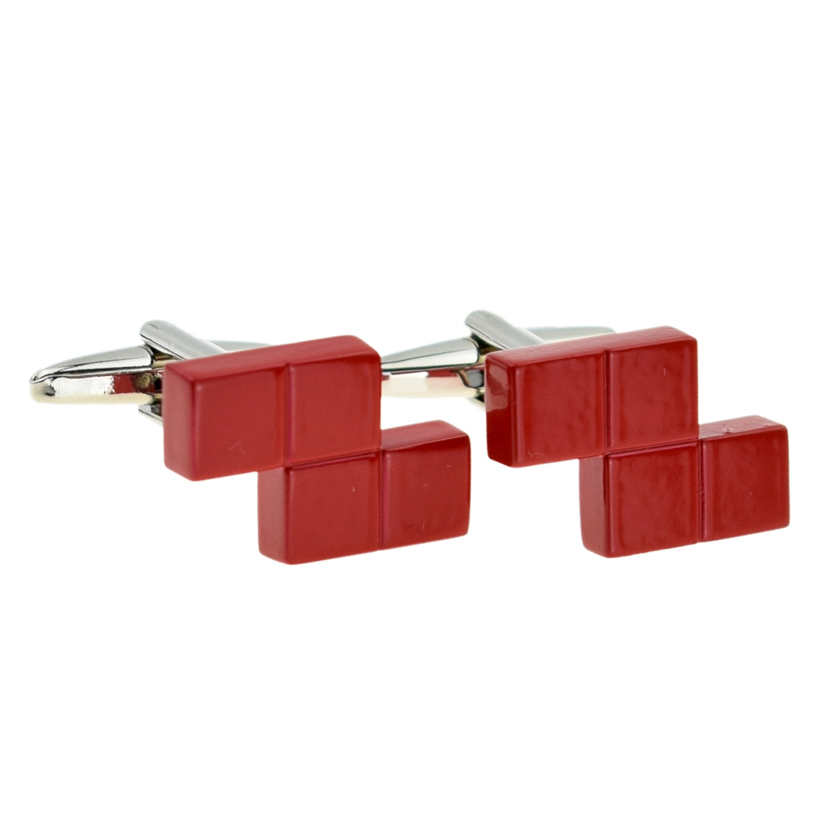 Computer Retro Block Game Red Cufflinks | Ashton and Finch