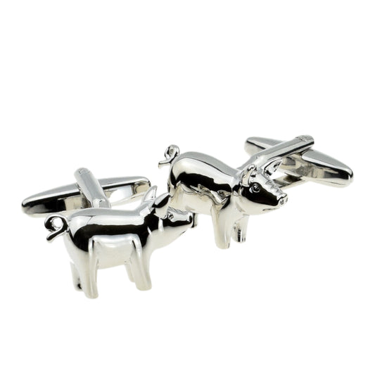 Pigs Farm Cufflinks | Ashton and Finch