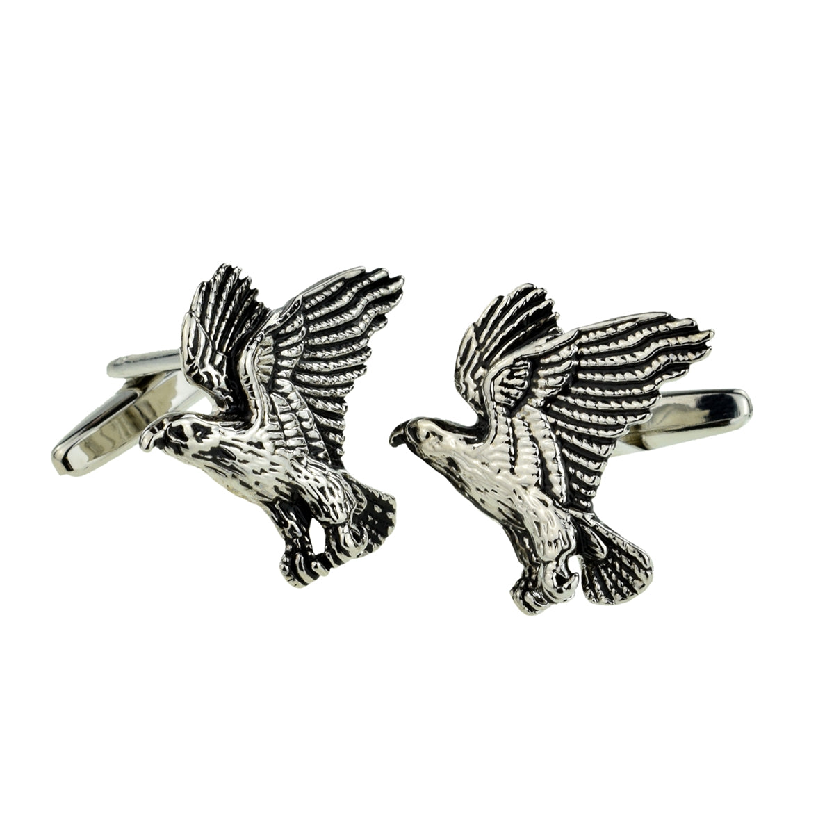 Swooping Hawk in flight Cufflinks | Ashton and Finch