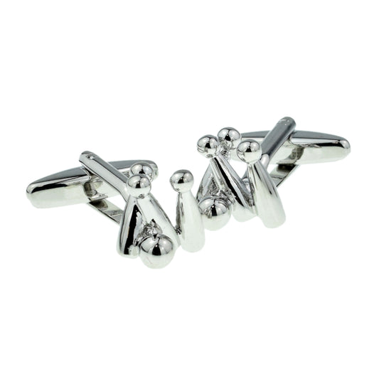 Skittles and Bowling Ball Sport Cufflinks | Ashton and Finch