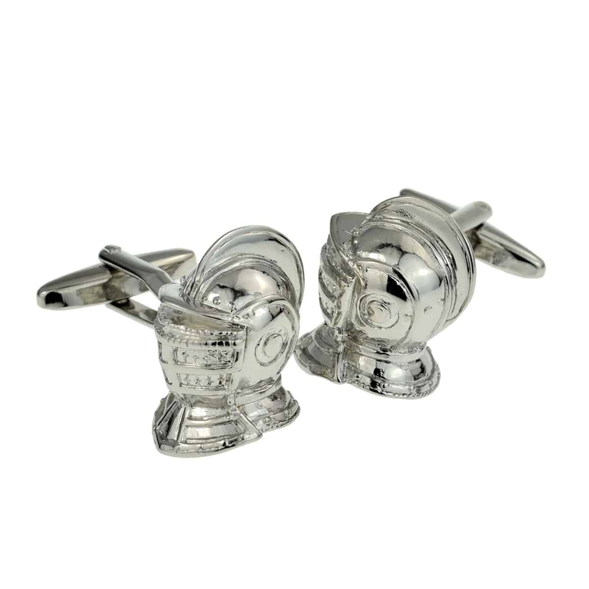 Medieval Knights Helmet Cufflinks | Ashton and Finch