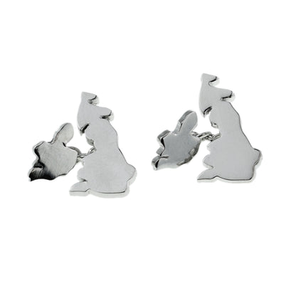 Map of the British Isles Chain Cufflinks | Ashton and Finch