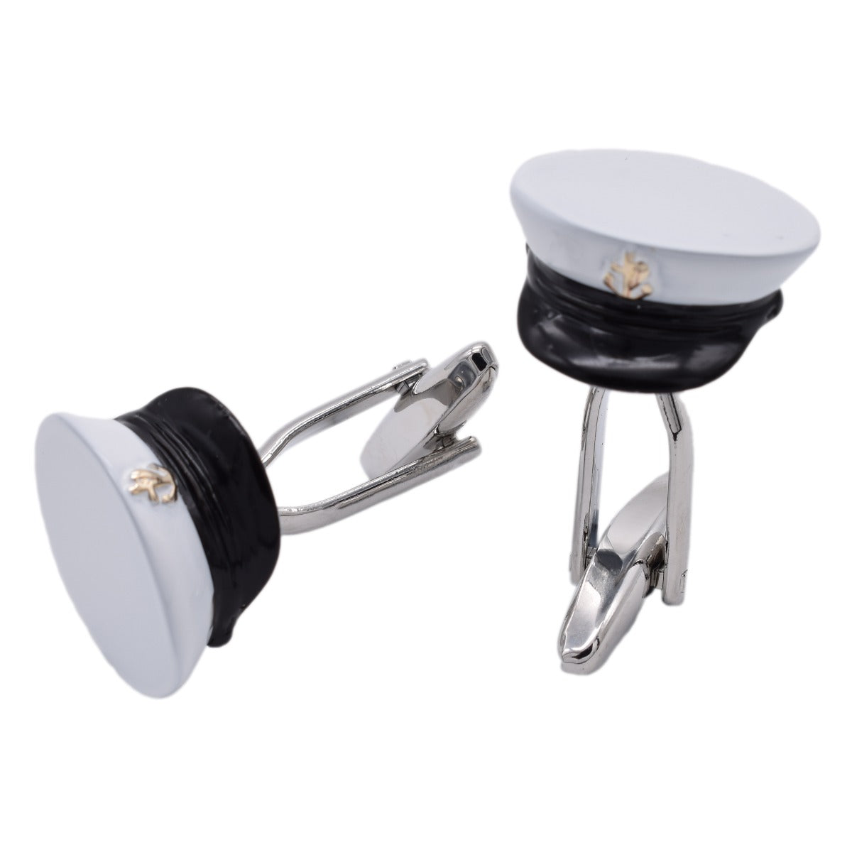 Naval Captains Cap Cufflinks | Ashton and Finch