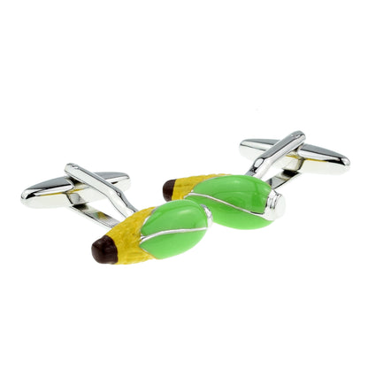 Corn on the Cob Food Sweetcorn Cufflinks | Ashton and Finch