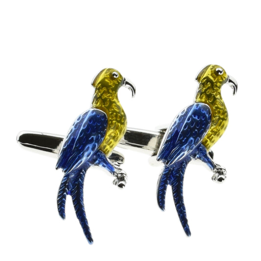 Parrot Bird Cufflinks | Ashton and Finch
