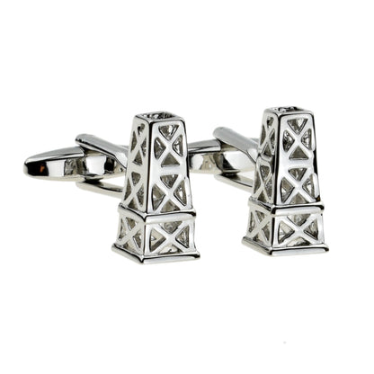 Oil Rig Cufflinks | Ashton and Finch