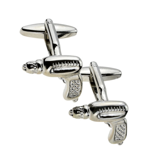 DIY Workmans Drill Handymans Cufflinks | Ashton and Finch