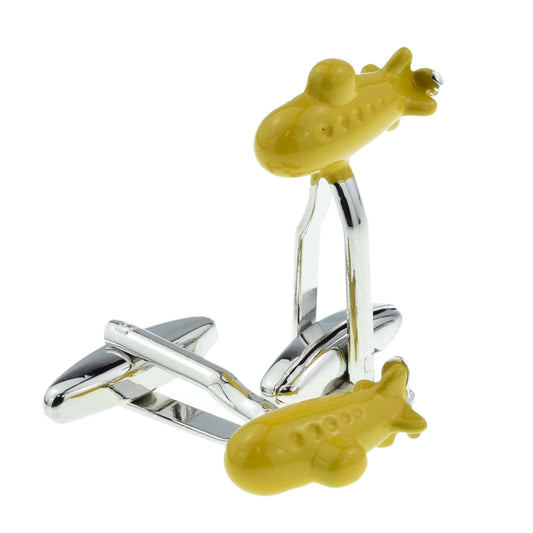 Yellow Submarine U Boat Cufflinks | Ashton and Finch