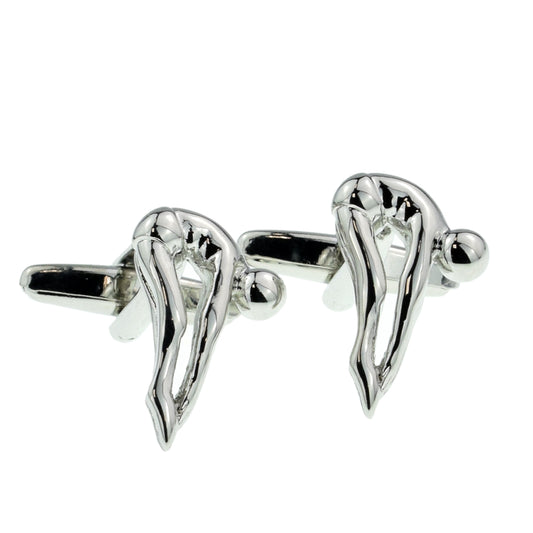 Swimming Diver Cufflinks | Ashton and Finch