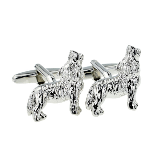 Howling Wolf Cufflinks | Ashton and Finch