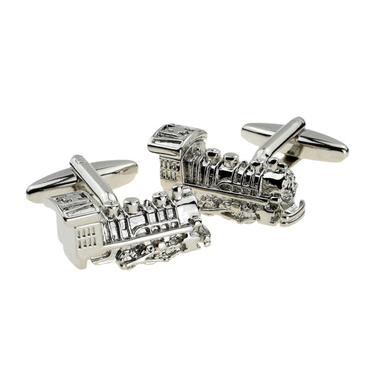 Train Locomotive Cufflinks | Ashton and Finch