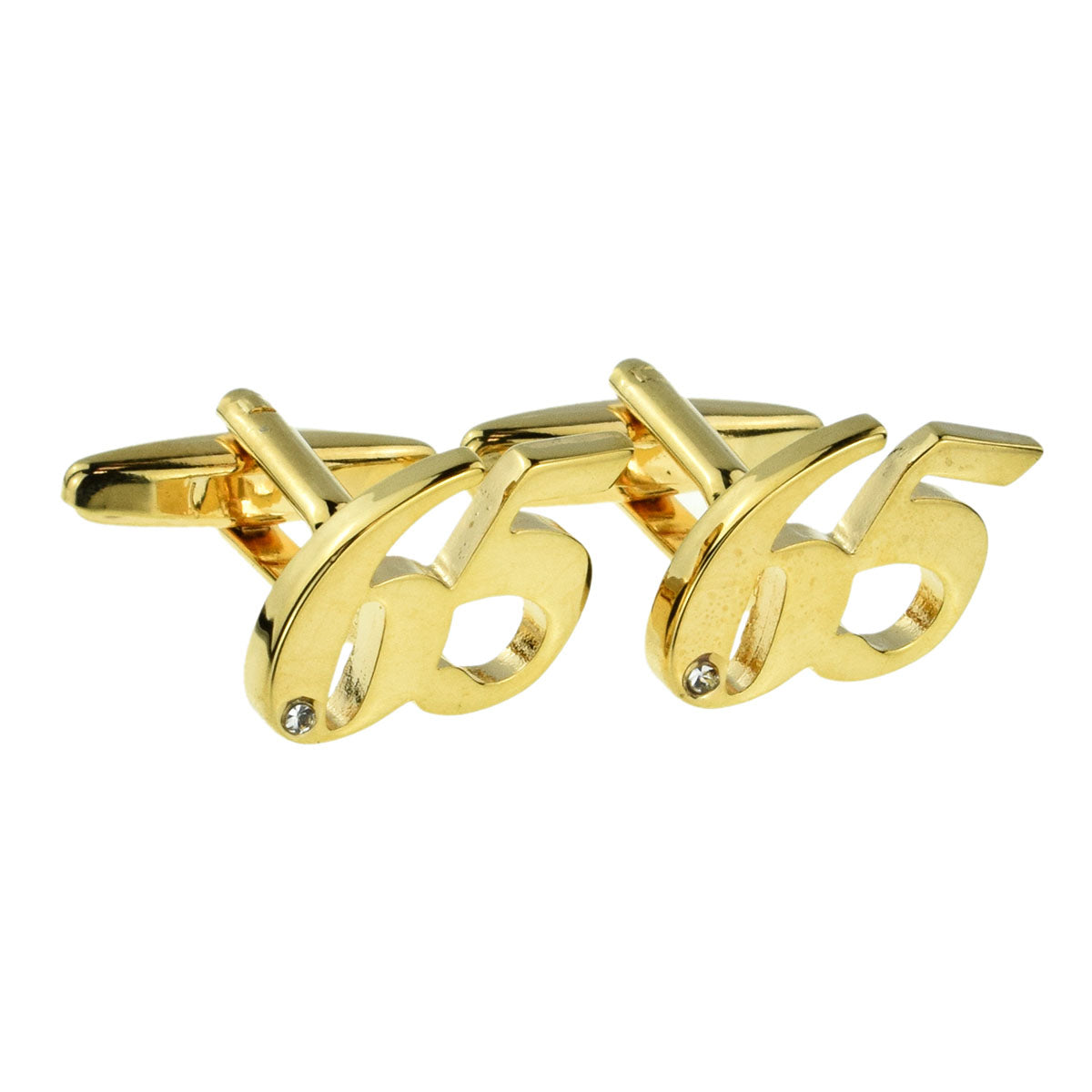 Gold Plated AGE 65 Cufflinks | Ashton and Finch