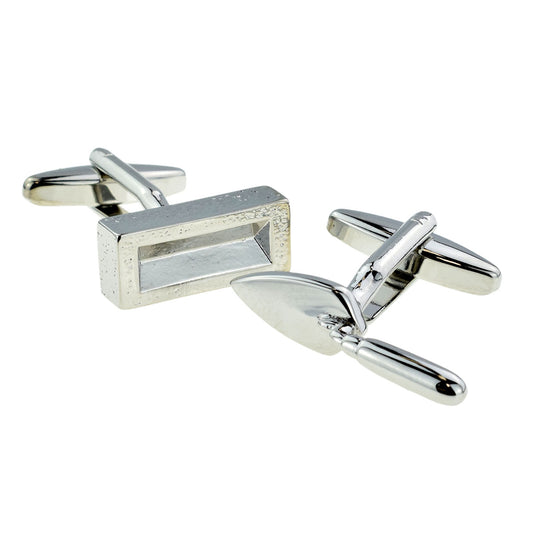 Bricklayers Trowel & Brick Builders Cufflinks | Ashton and Finch