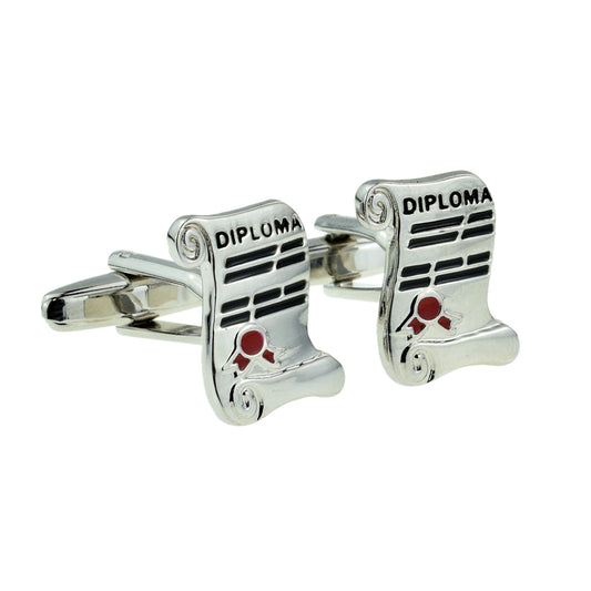 Diploma Certificate Graduation Cufflinks | Ashton and Finch