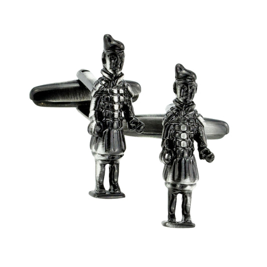 Chinas Terracotta Army Antique Museum Cufflinks | Ashton and Finch
