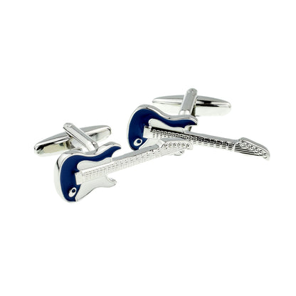 Blue Guitar, Music Cufflinks | Ashton and Finch