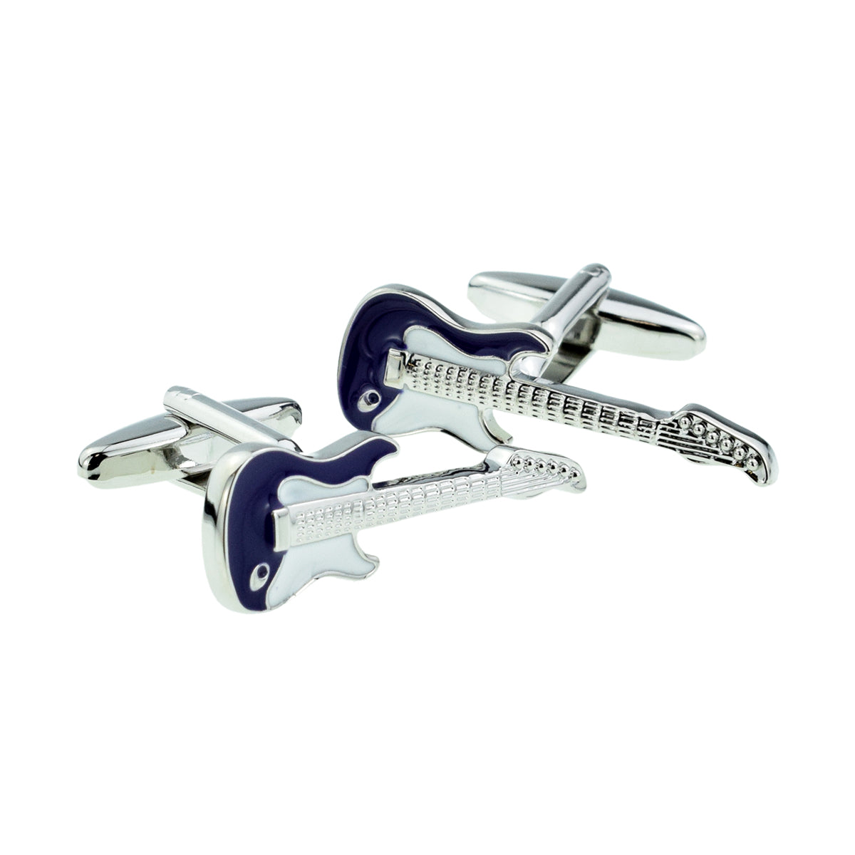 Purple Electric Guitar Design Cufflinks | Ashton and Finch