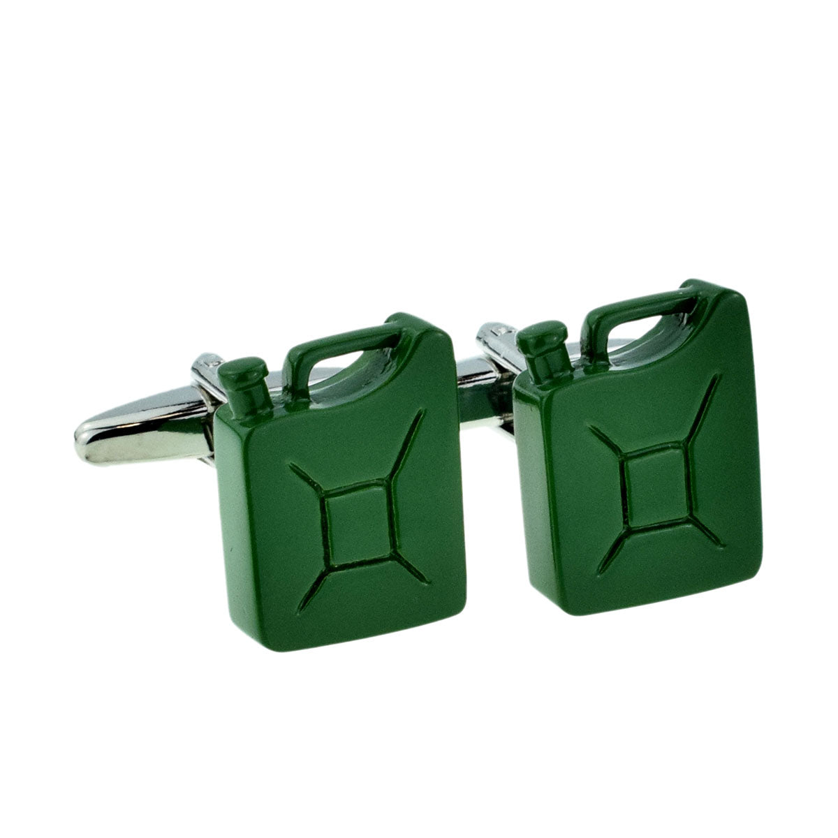 Military Green Jerry Cans Cufflinks | Ashton and Finch