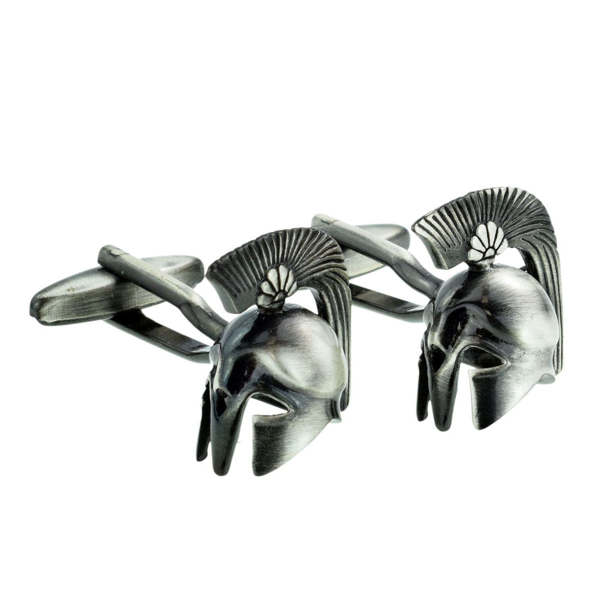 Greek or Roman Battle Helmet Museum Cufflinks | Ashton and Finch