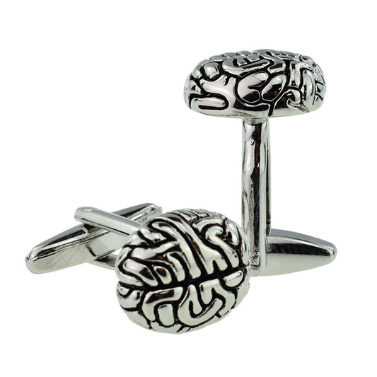 Exclusive Brain Design Cufflinks | Ashton and Finch
