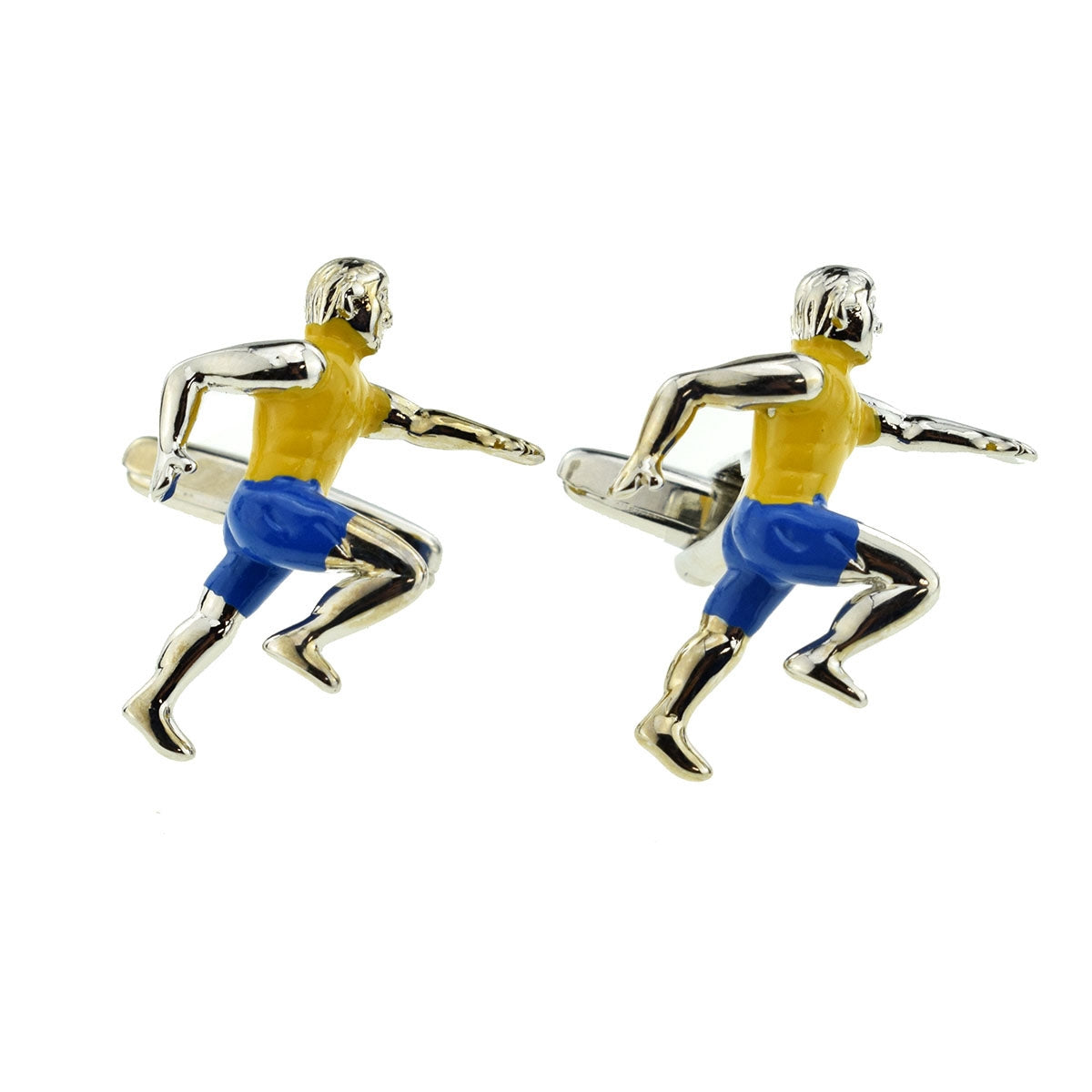 Athletics Running Sprinter Ironman Marathon Cufflinks | Ashton and Finch