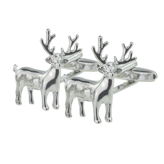 Standing Stag Deer Rudolph Cufflinks | Ashton and Finch