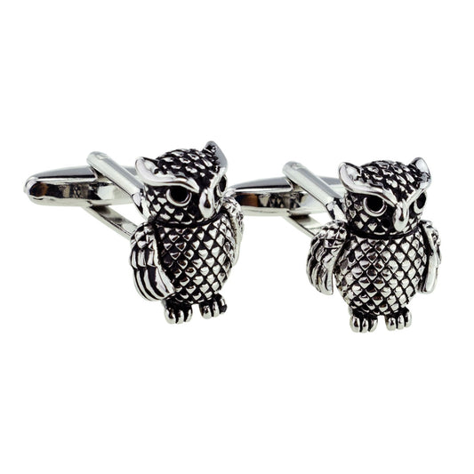Owl Bird Cufflinks | Ashton and Finch