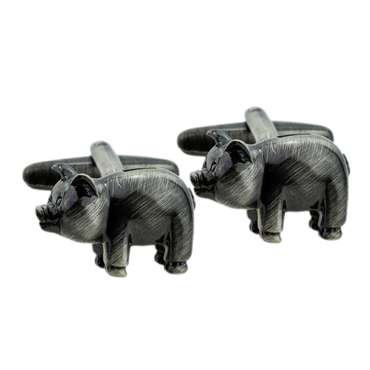 Piggy Bank Style Pig Farm Animal Cufflinks | Ashton and Finch