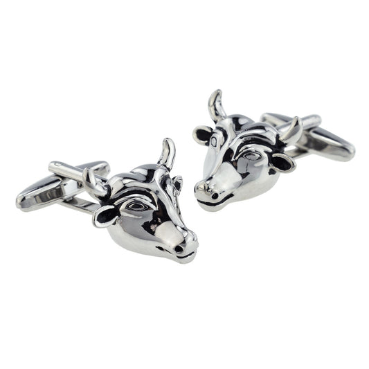 Bulls Head Cufflinks | Ashton and Finch