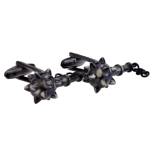 Medieval Style Knights Spiked Mace Museum Cufflinks - Antique Finish | Ashton and Finch