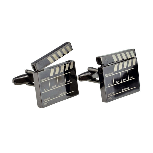 Film Clapperboard with Moving Parts Cufflinks | Ashton and Finch