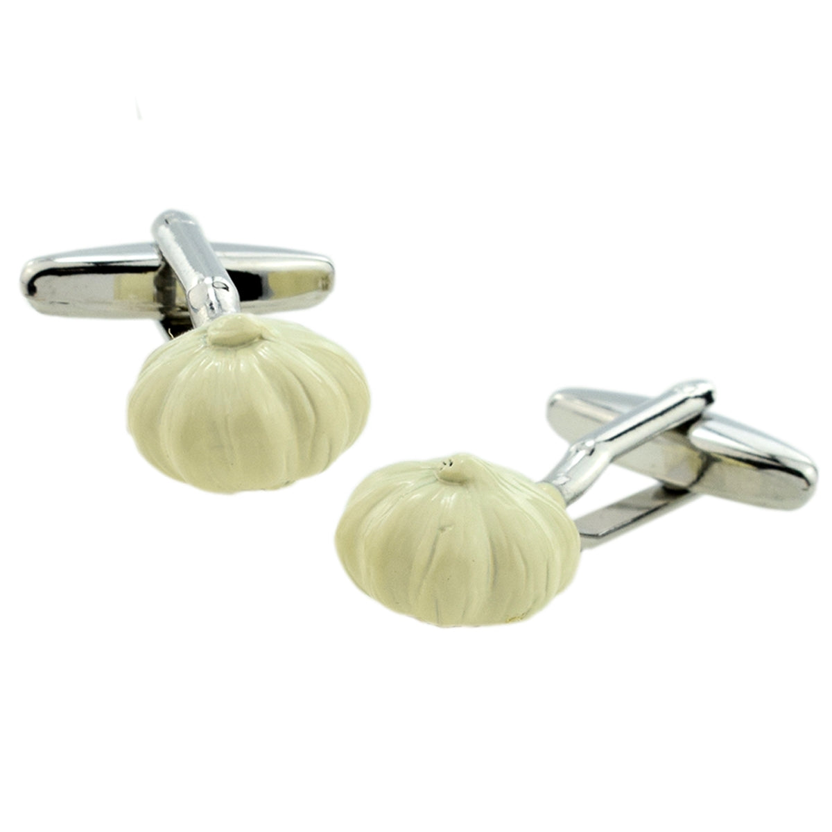 Detailed Garlic Clove Cufflinks | Ashton and Finch