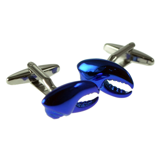 Blue Lobster Claw Cufflinks | Ashton and Finch