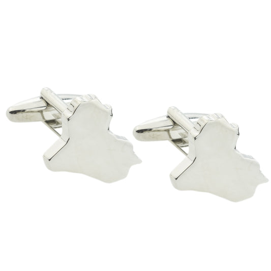 Iraq Outline Map Cufflink | Ashton and Finch
