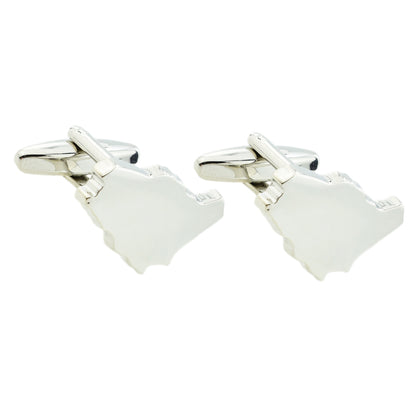 Saudi Arabia Outline Map Cufflinks | Ashton and Finch