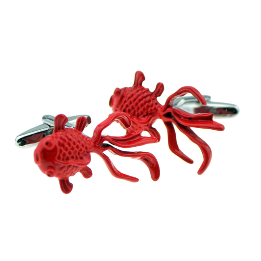 Red Lion Fish Cufflinks | Ashton and Finch