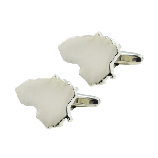 Lithuania Outline Map Cufflinks | Ashton and Finch