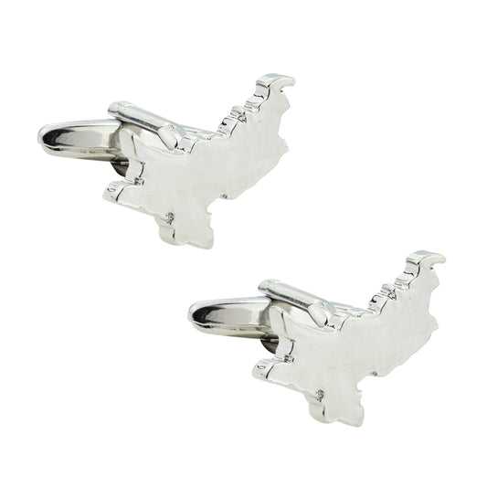 Pakistan Outline Map Cufflinks | Ashton and Finch