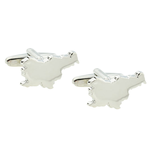 Slovenia Outline Map Cufflinks | Ashton and Finch