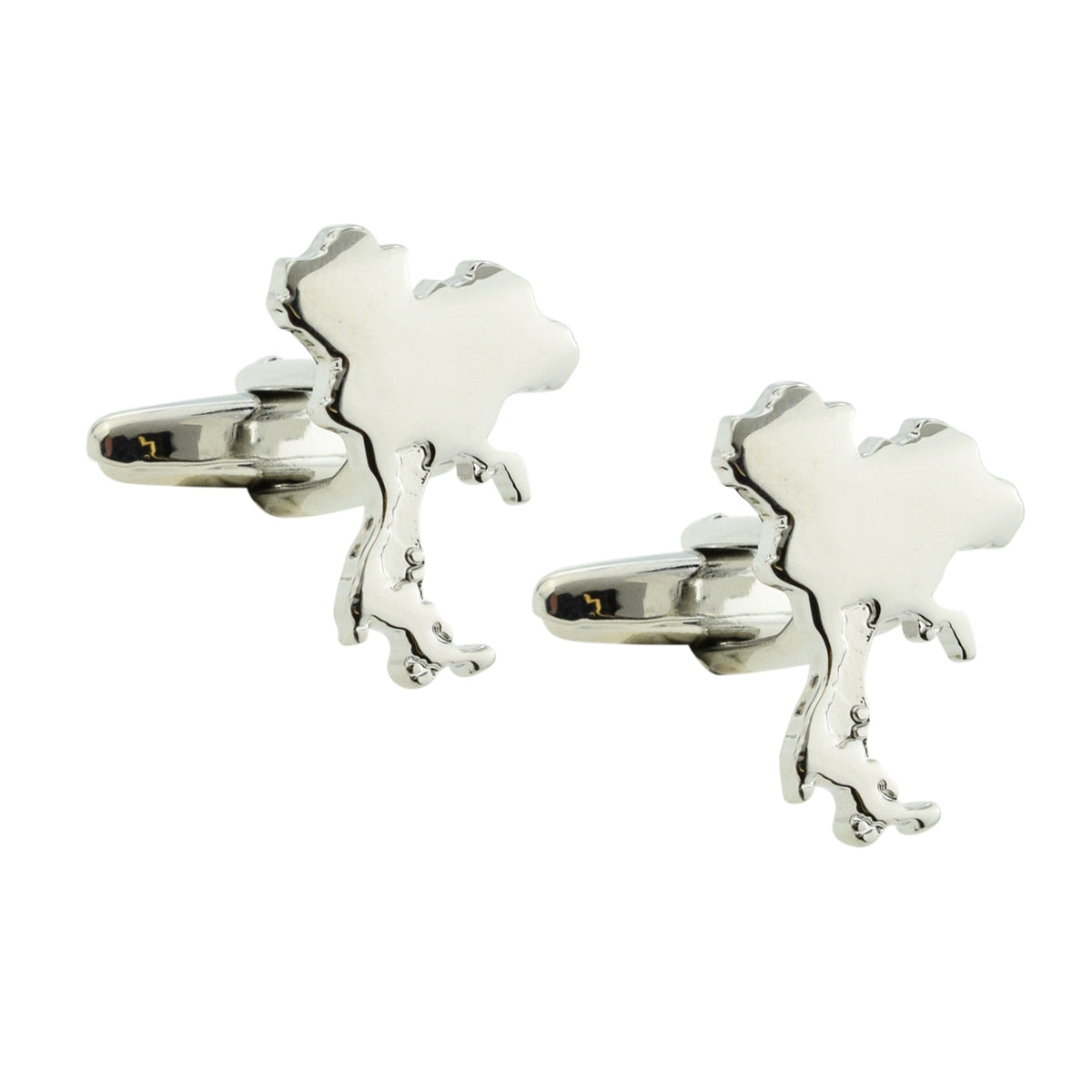 Thailand Outline Map Cufflinks | Ashton and Finch